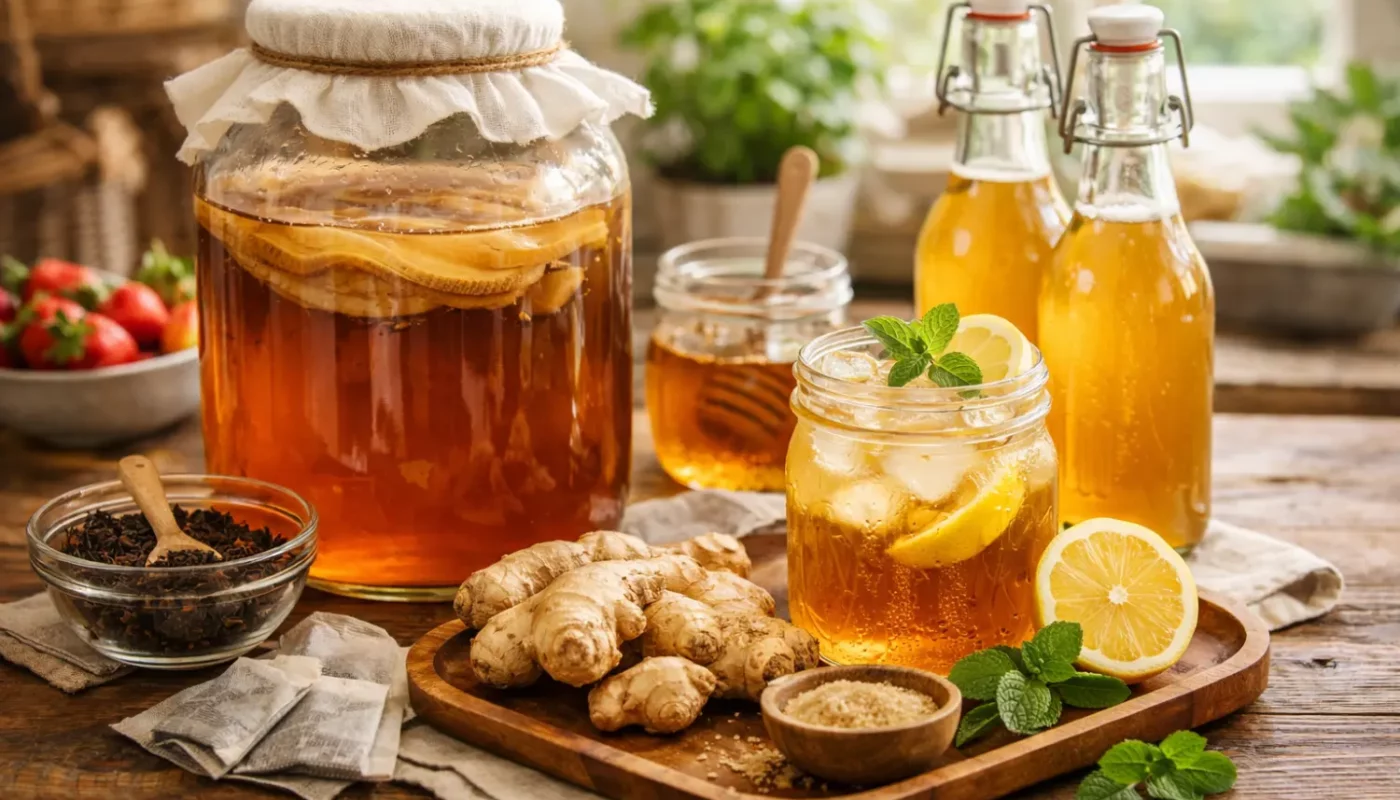 Kombucha : ma recette maison facile et naturelle