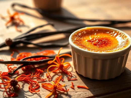 crème brûlée au safran : la recette gourmande et délicate