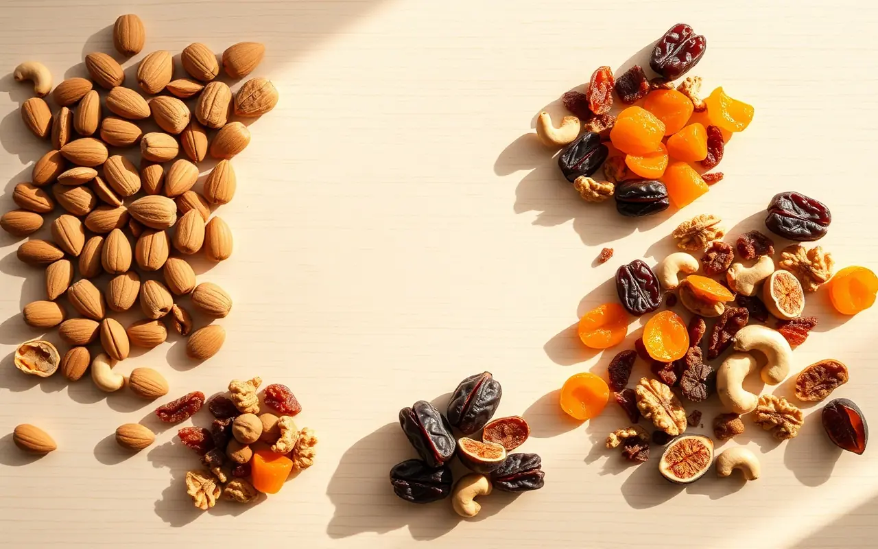 fruits secs : bienfaits nutritionnels et apports pour la santé