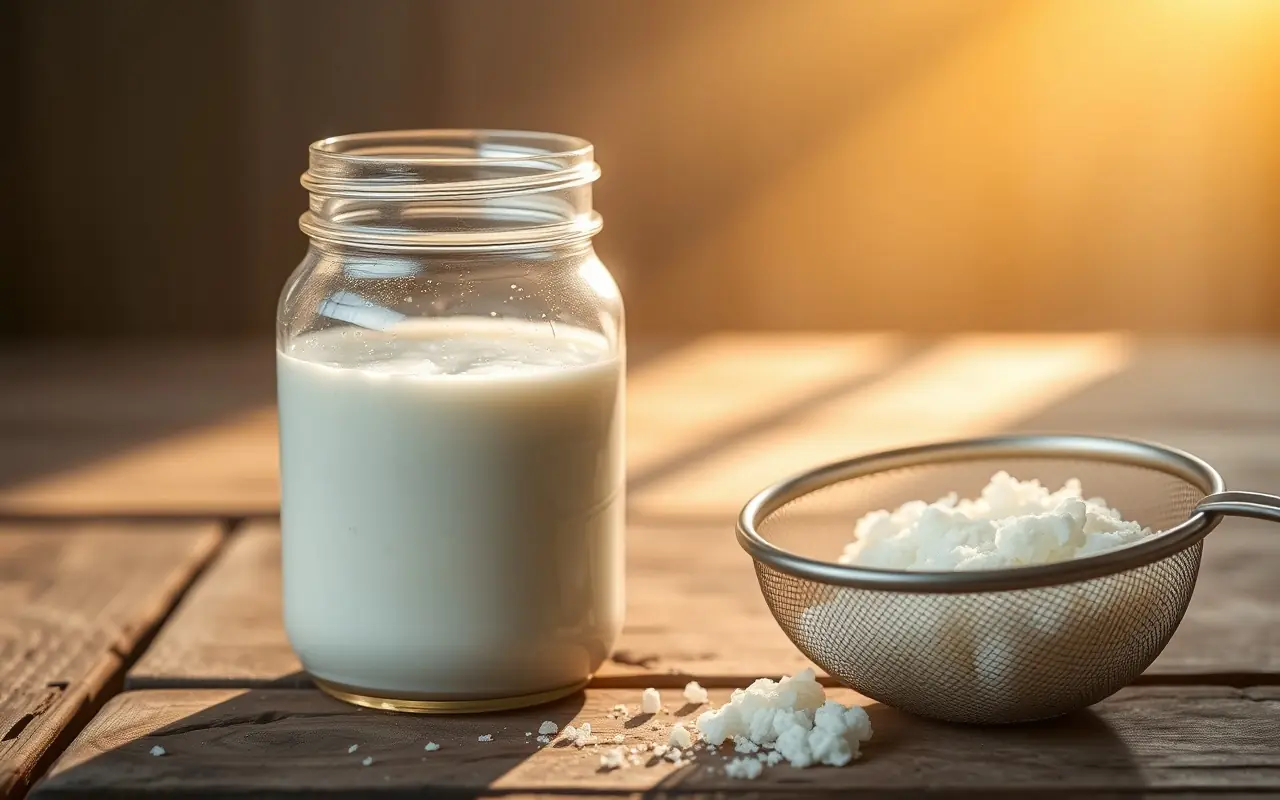 kéfir maison : recette simple et bienfaits pour la flore intestinale