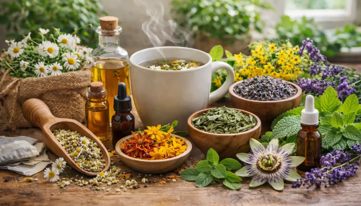 Les plantes contre l'anxiété et le stress : voici les remèdes naturels qui apaisent