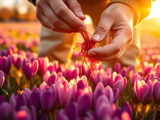 Récolte du safran en france : entre histoire, terroirs et producteurs