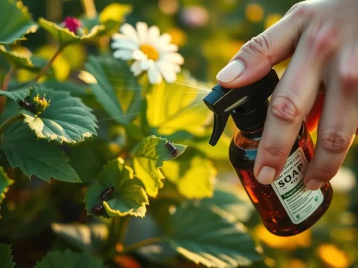 Savon noir sur les plantes : son utilisation et son dosage au jardin bio